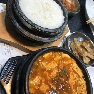 Soondubu With Rice