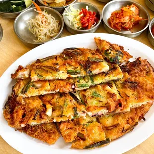 Seafood Pancake