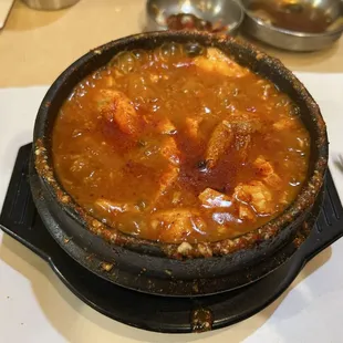 2. Combination Soft Tofu Soup Dinner