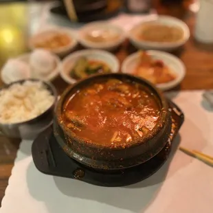 Seafood Tofu Soup