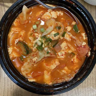 Dumpling Tofu Soup