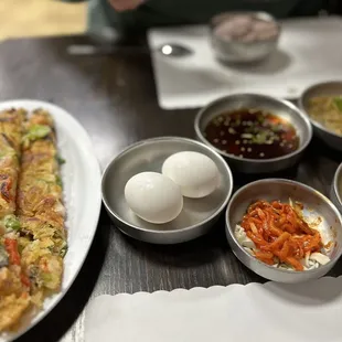 Two eggs for sundubu