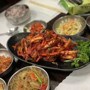 16. Set Menu with Raw Marinated Crab