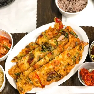Seafood Pancake