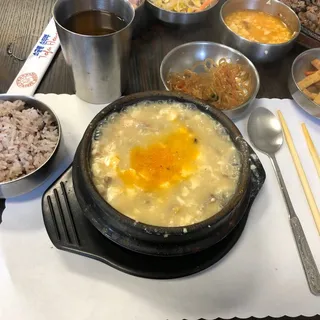 2. Combination Soft Tofu Soup