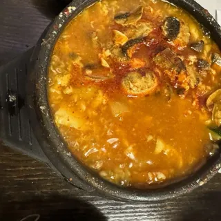 6. Vegetable Soft Tofu Soup Soup
