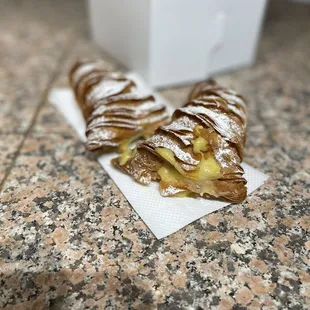Lobster tail ... definitely not the cream I would use