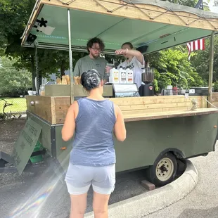 Coffee trailer
