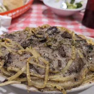Mushroom pasta