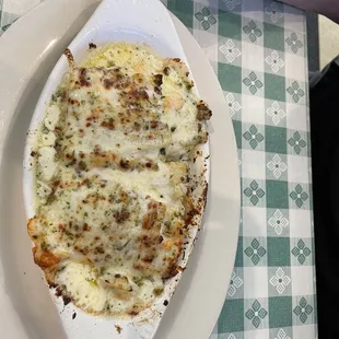 Seafood Lasagna Lunch