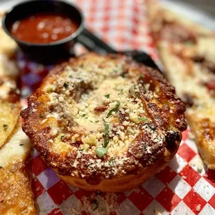 Pinwheel (meatball ricotta)