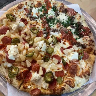14" HALF & HALF SPECIALTY PIZZA