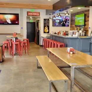Inside the restaurant. 5/15/2022