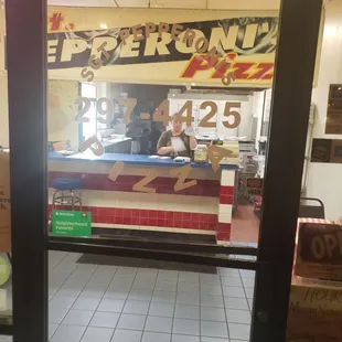 Picking up my pizza! #supportlocal