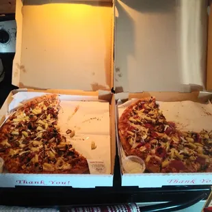 Special pizza&apos;s.