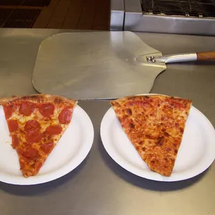 Big New York Style Slices (2 Slices and soda for $4.80)