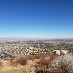 View above Quartz Hill