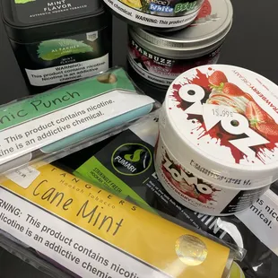Hookah flavors: tangier , star buzz , Al fakher, zomo, Fumari and over dose