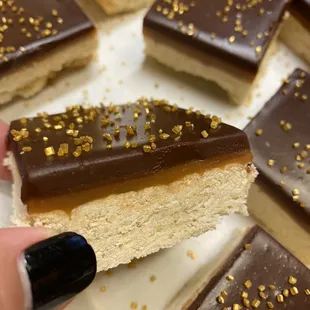 Carmel Shortbread Cookies