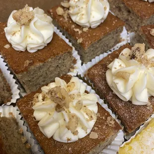 Banana Cake with cream cheese frosting