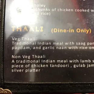 You&apos;ll find this on the very last page of the menu.