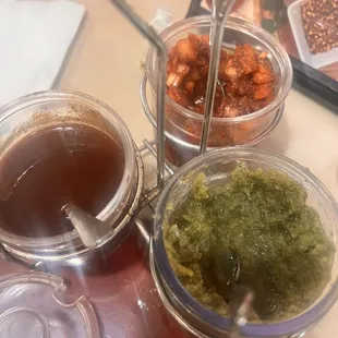 Table side sauces