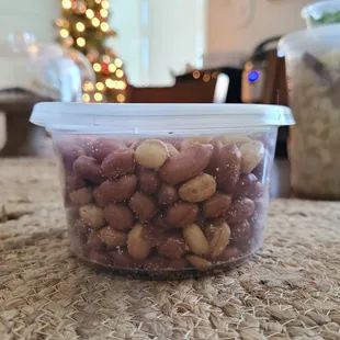 Roasted salted peanuts - delicious!