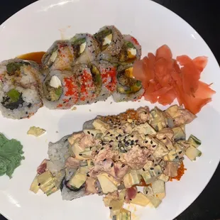 Diablo Roll and Spider Roll