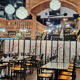 he interior of the restaurant