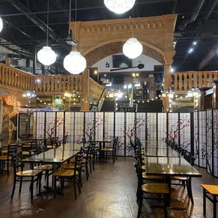 The entrance before you go upstairs for ayce hotpot