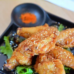 fried chicken, bbq wings, chicken wings and fried chicken, fried chicken wings, chicken wings, bbq chicken, poultry, food, chicken