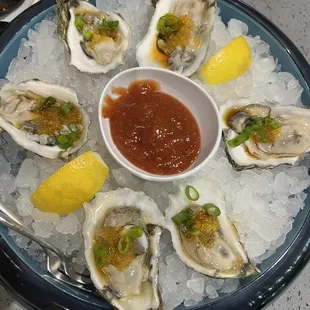 Ponzu Raw Oysters