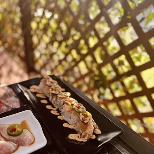 sushi and sashimi