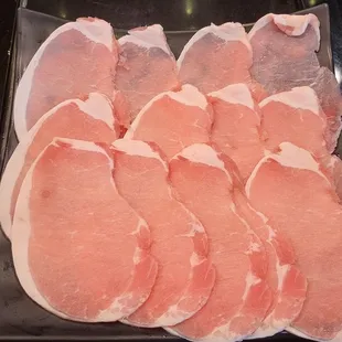 Large order of pork. Couldn't finish, should have gotten Regular portion.