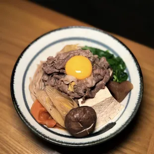 Lunch Special Sukiyaki Donburi(Only available on Saturdays and Sundays)