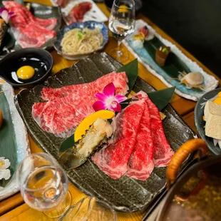 sushi and sashimi, food