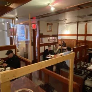 interior, sushi and sashimi