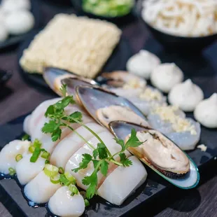 Seafood platter