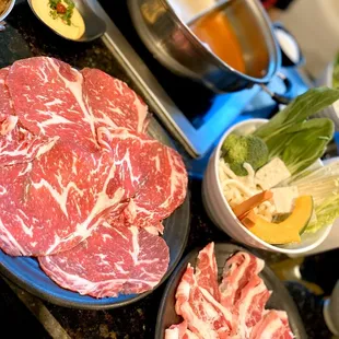 Shabu Shabu for dinner... thanks Zach and Leslie for great hospitality