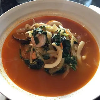 Spicy Seafood Noodle Soup