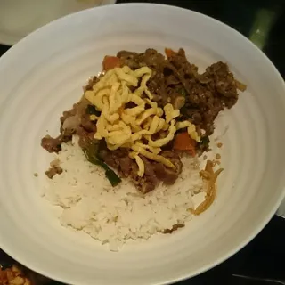 Bulgogi Beef Over Rice
