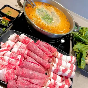 Hot pot spread