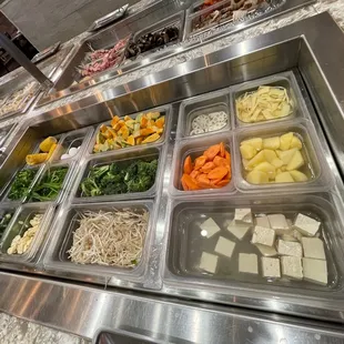 interior, salads