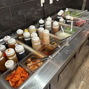 Sauce bar