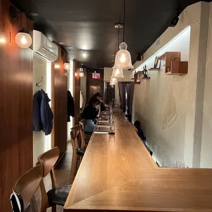 a man sitting at the bar