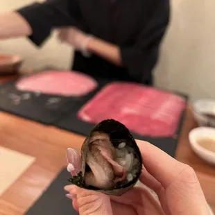 Hand roll