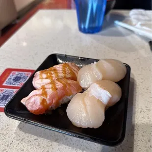 sashimi, sushi, sushi and sashimi, food