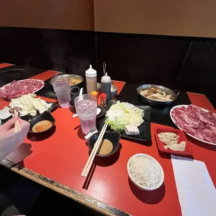 food, sushi and sashimi