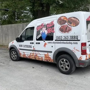 Catering and delivery van