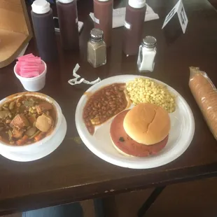 Smoked Bologna Sandwich